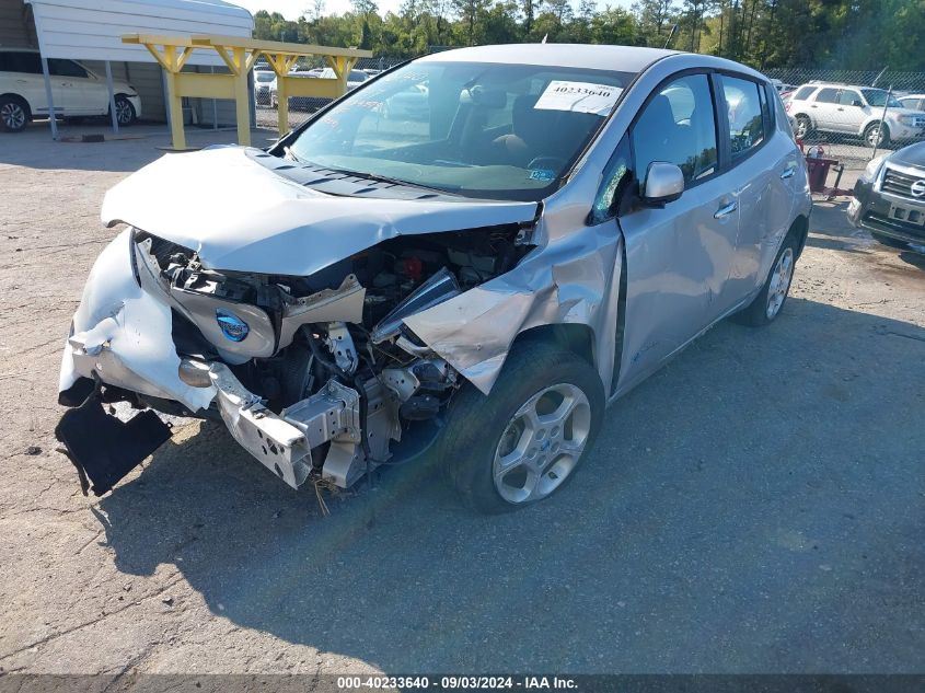 2013 Nissan Leaf Sv VIN: 1N4AZ0CP0DC403828 Lot: 40233640