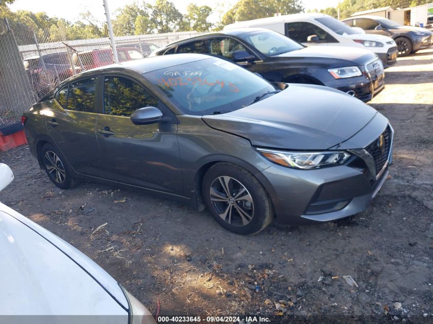 2021 Nissan Sentra Sv VIN: 3N1AB8CV4MY258234 Lot: 40233645