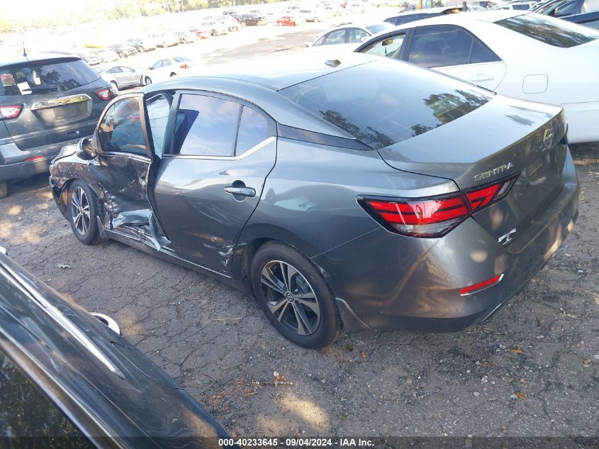 2021 Nissan Sentra Sv VIN: 3N1AB8CV4MY258234 Lot: 40233645