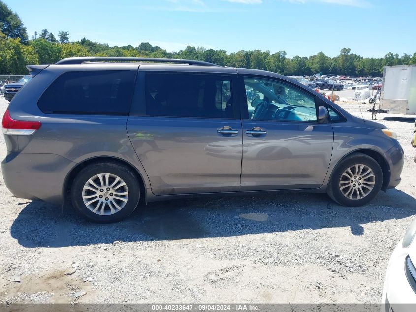 2014 Toyota Sienna Xle V6 8 Passenger VIN: 5TDYK3DC7ES418580 Lot: 40233647