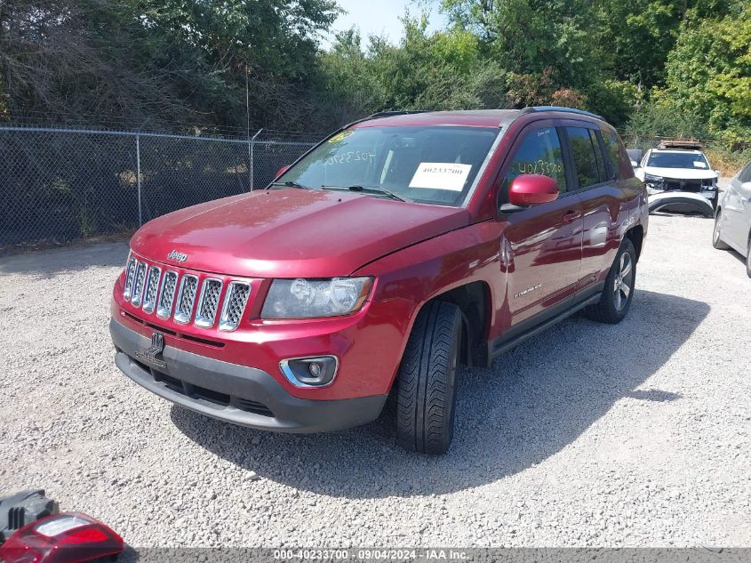 2016 JEEP COMPASS HIGH ALTITUDE EDITION - 1C4NJDEB6GD654962