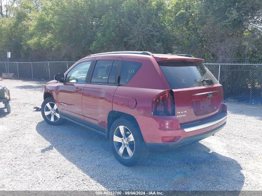 2016 JEEP COMPASS HIGH ALTITUDE EDITION - 1C4NJDEB6GD654962