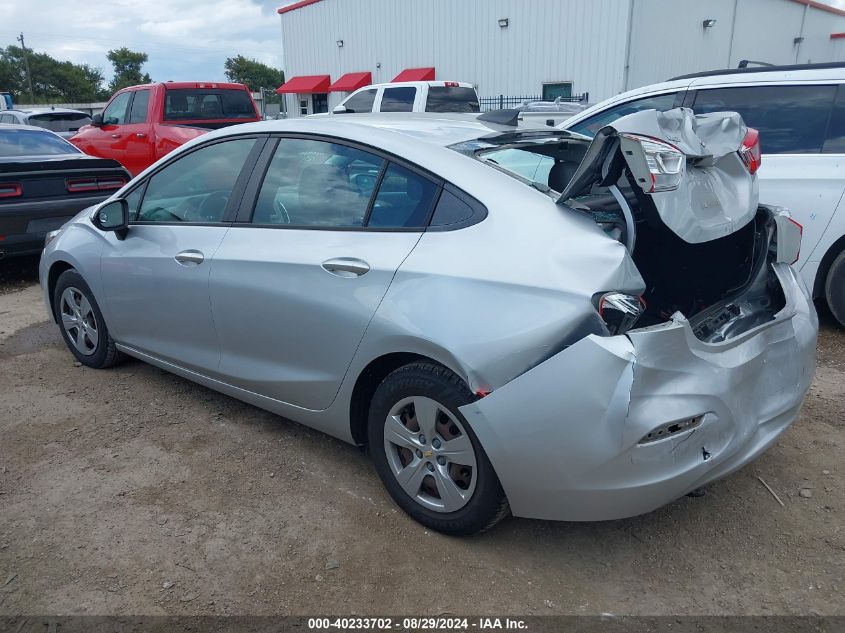 2016 Chevrolet Cruze Ls Auto VIN: 1G1BC5SM3G7258407 Lot: 40233702