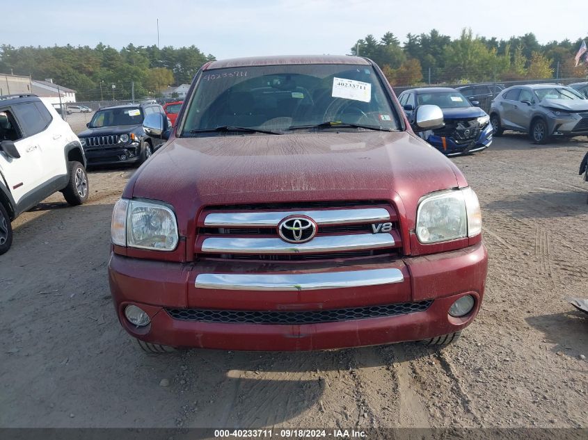 2006 Toyota Tundra Sr5 V8 VIN: 5TBDT44166S511293 Lot: 40233711