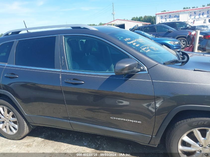 2017 Jeep Cherokee Limited 4X4 VIN: 1C4PJMDS0HW605630 Lot: 40233725