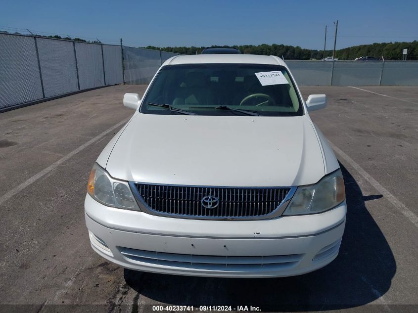 2000 Toyota Avalon Xl VIN: 4T1BF28B8YU075926 Lot: 40233741