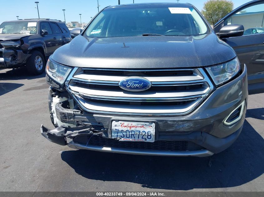 2016 Ford Edge Titanium VIN: 2FMPK3K93GBB53059 Lot: 40233749