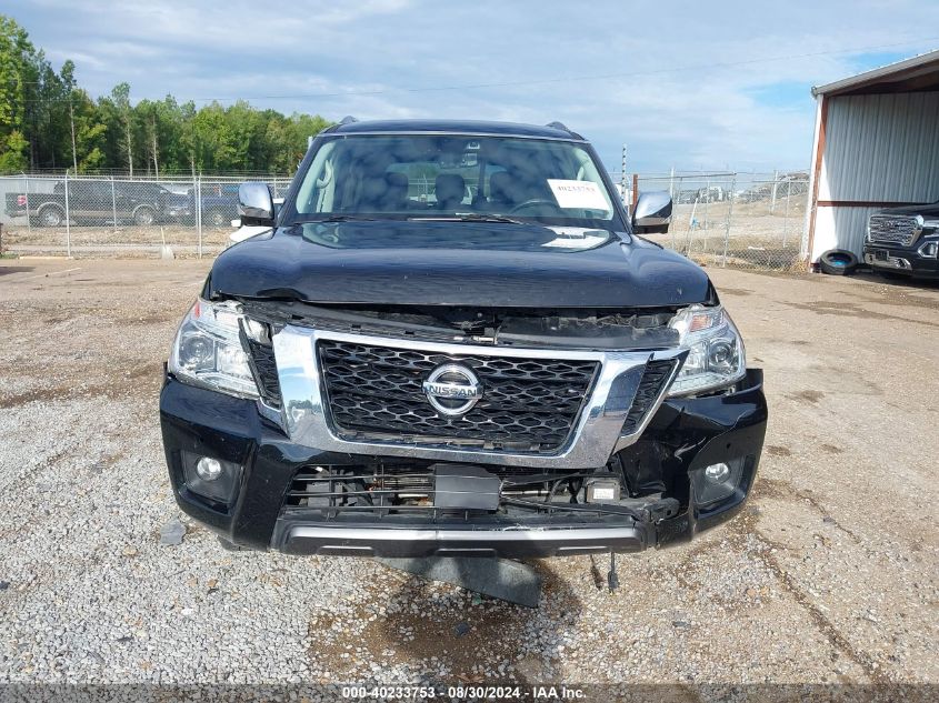 2019 Nissan Armada Platinum VIN: JN8AY2NDXK9087512 Lot: 40233753