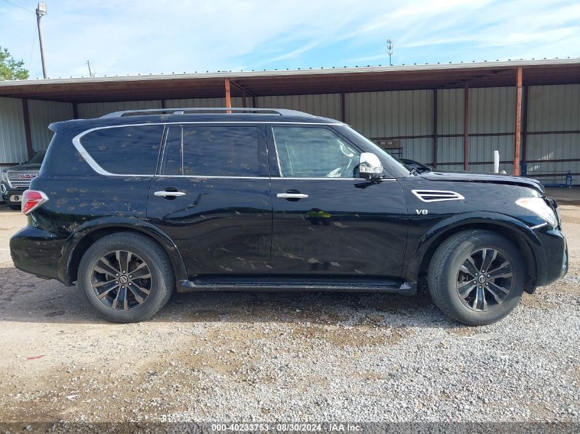 JN8AY2NDXK9087512 2019 Nissan Armada Platinum