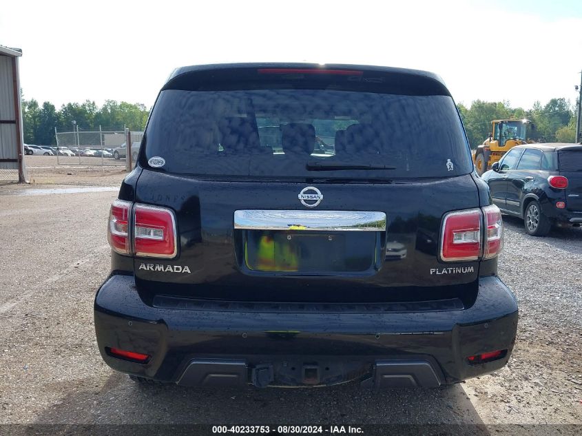 JN8AY2NDXK9087512 2019 Nissan Armada Platinum