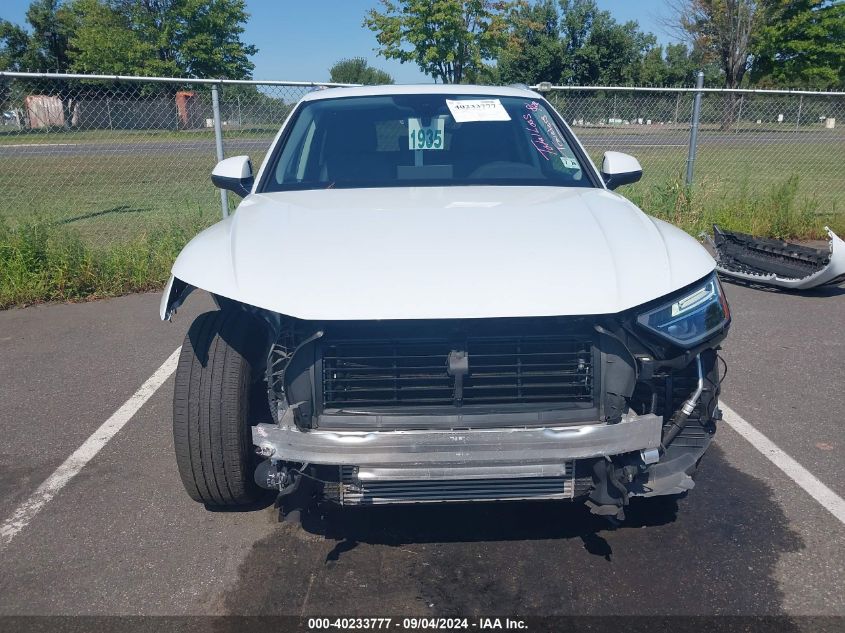 2021 Audi Q5 Premium 45 Tfsi Quattro S Tronic VIN: WA1AAAFY9M2095361 Lot: 40233777