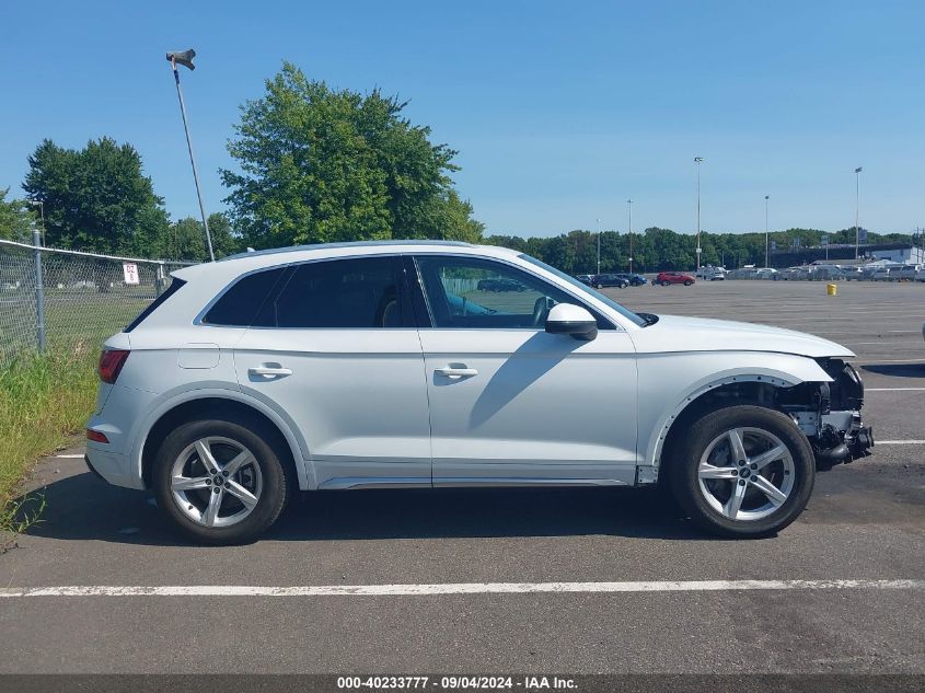 2021 Audi Q5 Premium 45 Tfsi Quattro S Tronic VIN: WA1AAAFY9M2095361 Lot: 40233777