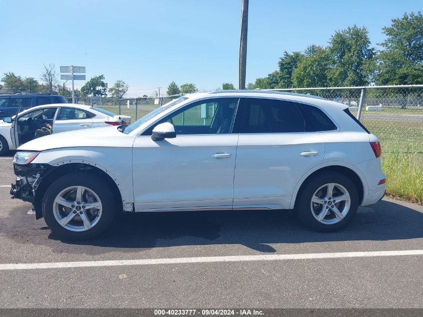 2021 Audi Q5 Premium 45 Tfsi Quattro S Tronic VIN: WA1AAAFY9M2095361 Lot: 40233777