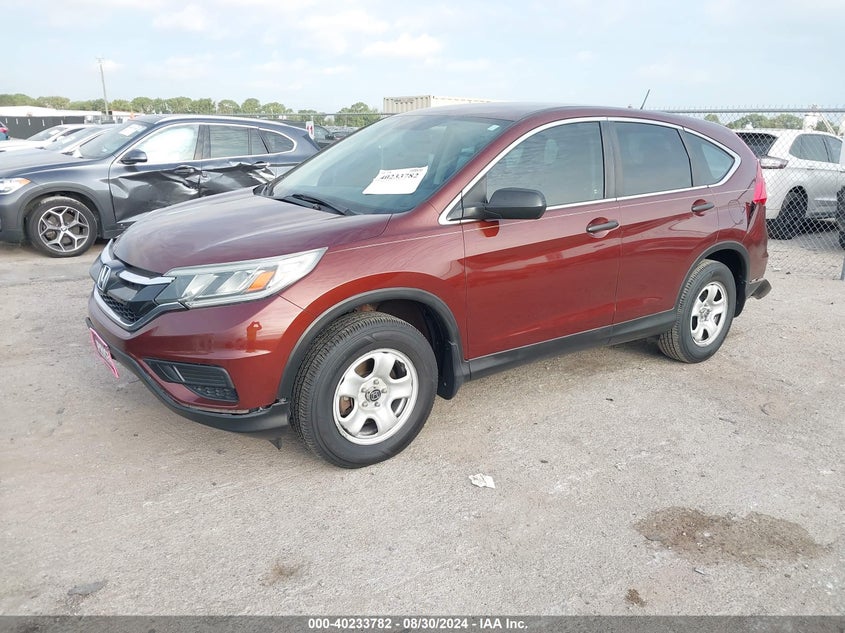 2015 HONDA CR-V LX - 3CZRM3H31FG707585