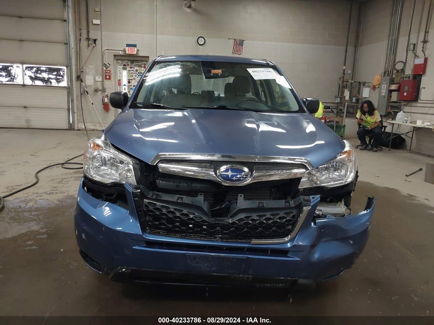 2015 SUBARU FORESTER 2.5I - JF2SJAAC6FH825895