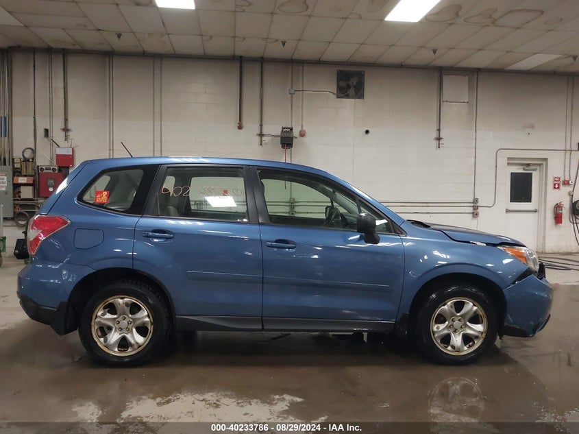 2015 SUBARU FORESTER 2.5I - JF2SJAAC6FH825895