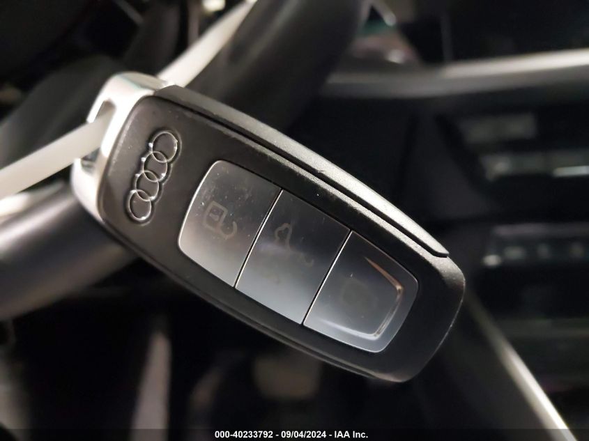 2022 Audi A3 Premium 40 Tfsi Quattro S Tronic VIN: WAUGUDGY2NA078865 Lot: 40233792