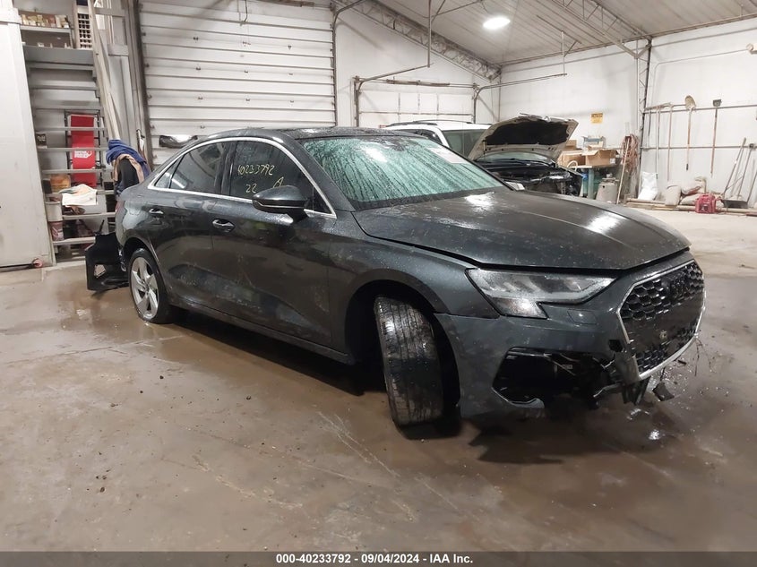 2022 AUDI A3 PREMIUM 40 TFSI QUATTRO S TRONIC - WAUGUDGY2NA078865