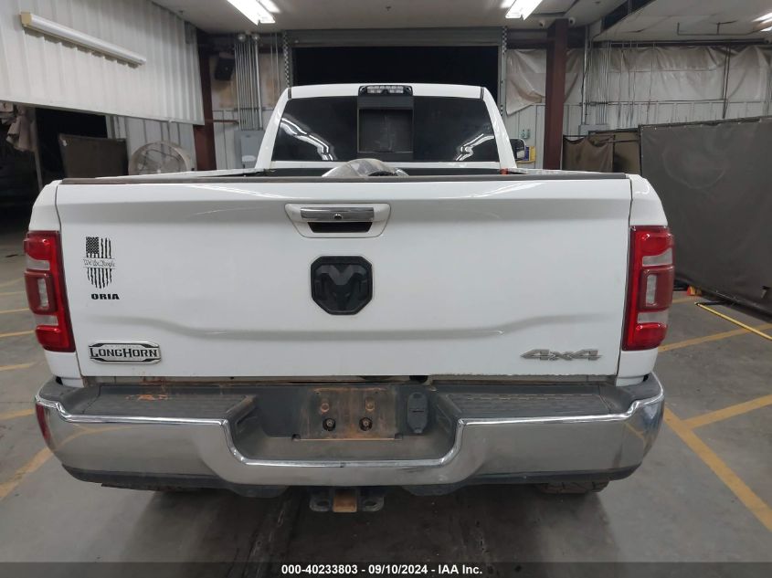 2020 Ram 3500 Longhorn VIN: 3C63R3KLXLG296633 Lot: 40233803