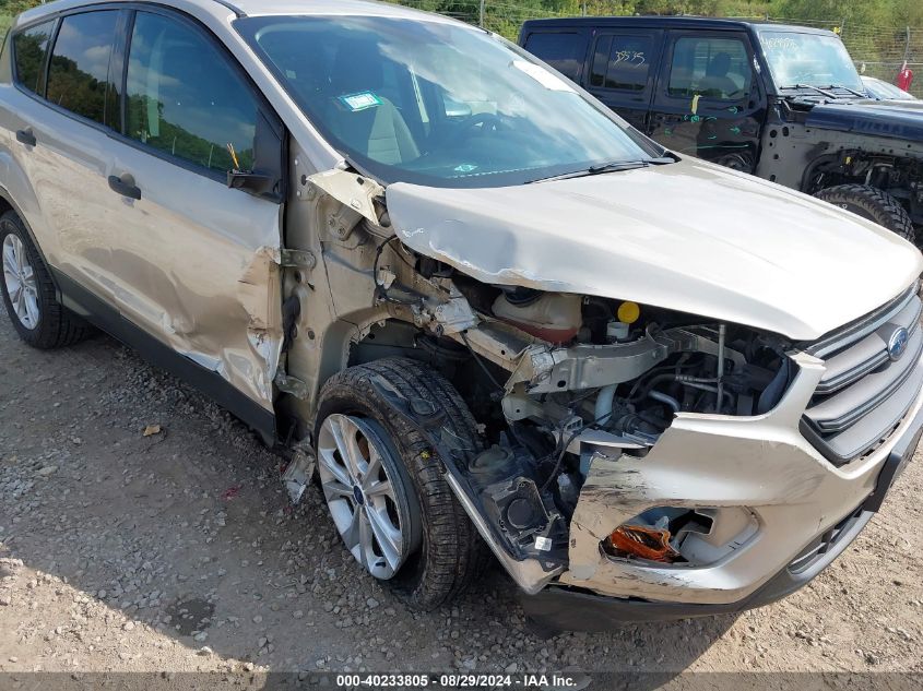 2017 Ford Escape S VIN: 1FMCU0F75HUB97236 Lot: 40233805