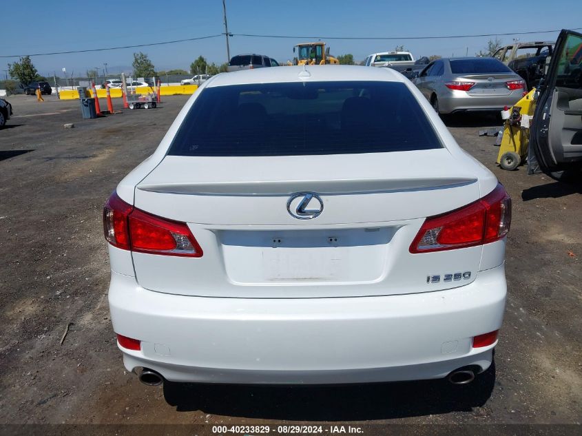 2012 Lexus Is 250 VIN: JTHBF5C29C5173832 Lot: 40233829