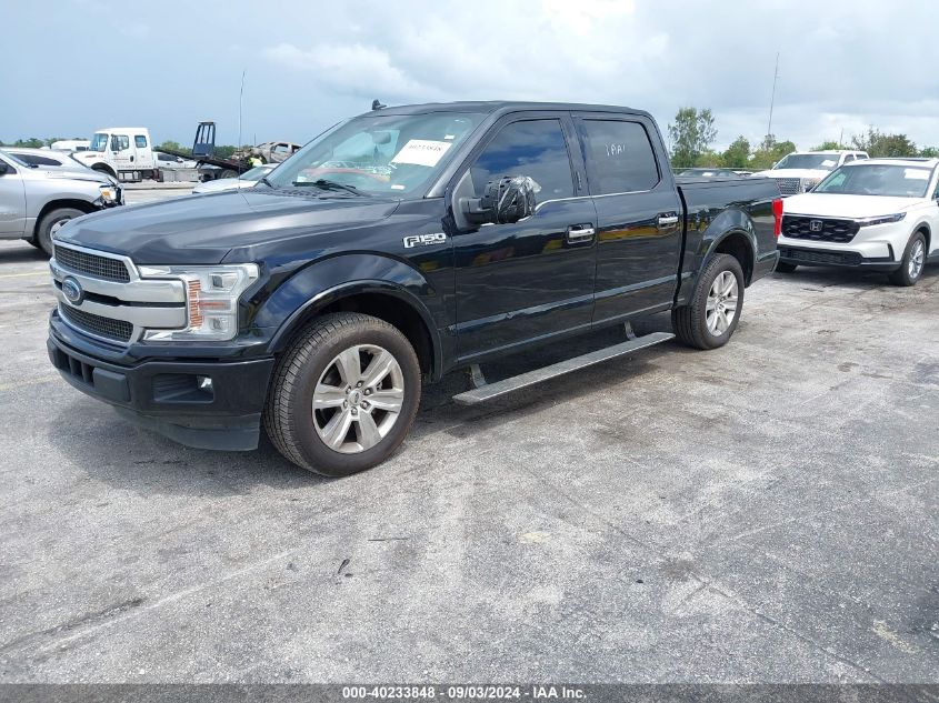 2020 Ford F-150 Platinum VIN: 1FTEW1C43LFB68239 Lot: 40233848