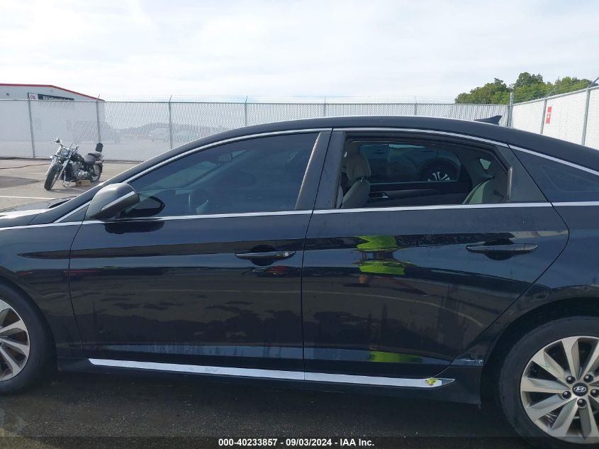 2016 HYUNDAI SONATA SPORT - 5NPE34AF2GH366739