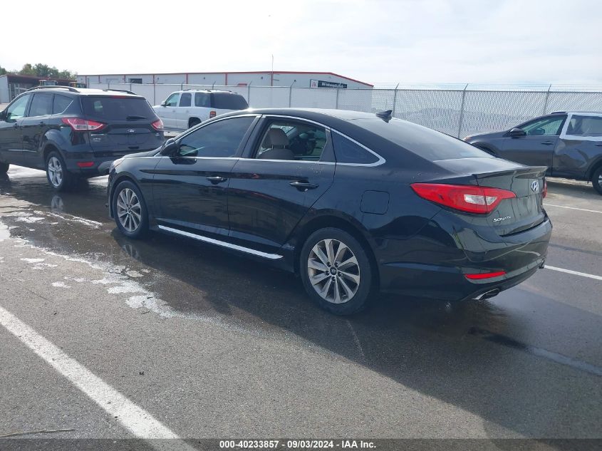 2016 Hyundai Sonata Sport VIN: 5NPE34AF2GH366739 Lot: 40233857