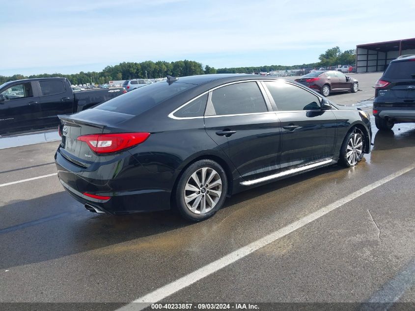 2016 HYUNDAI SONATA SPORT - 5NPE34AF2GH366739