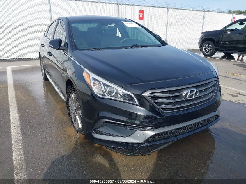 2016 HYUNDAI SONATA SPORT - 5NPE34AF2GH366739