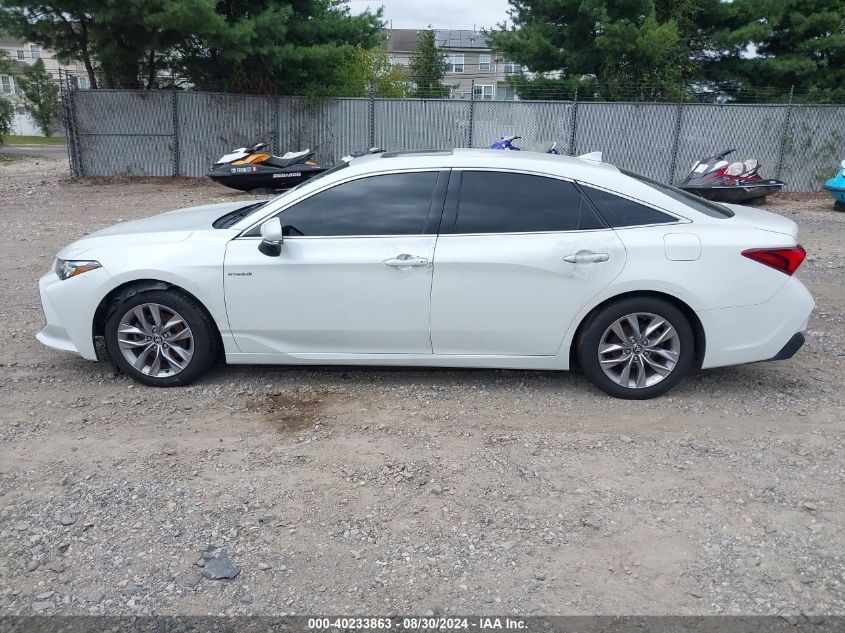 2021 Toyota Avalon Xle Hybrid VIN: 4T1AA1AB2MU004570 Lot: 40233863