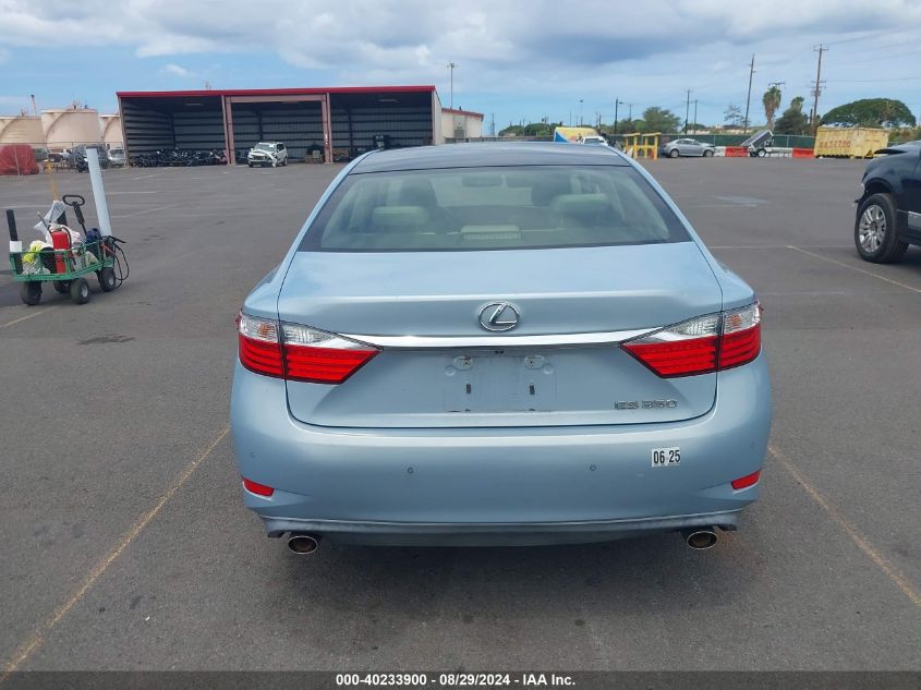 2014 Lexus Es 350 VIN: JTHBK1GGXE2102900 Lot: 40233900