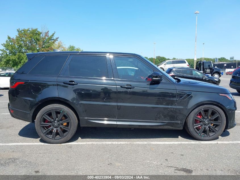 2021 Land Rover Range Rover Sport Hst Mhev VIN: SALWS2RU2MA758985 Lot: 40233904