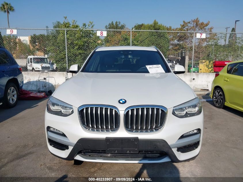 5UXTR7C52KLF23977 2019 BMW X3 Sdrive30I