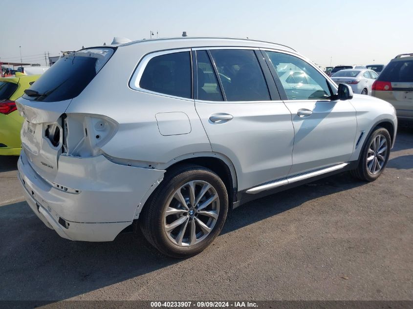 5UXTR7C52KLF23977 2019 BMW X3 Sdrive30I