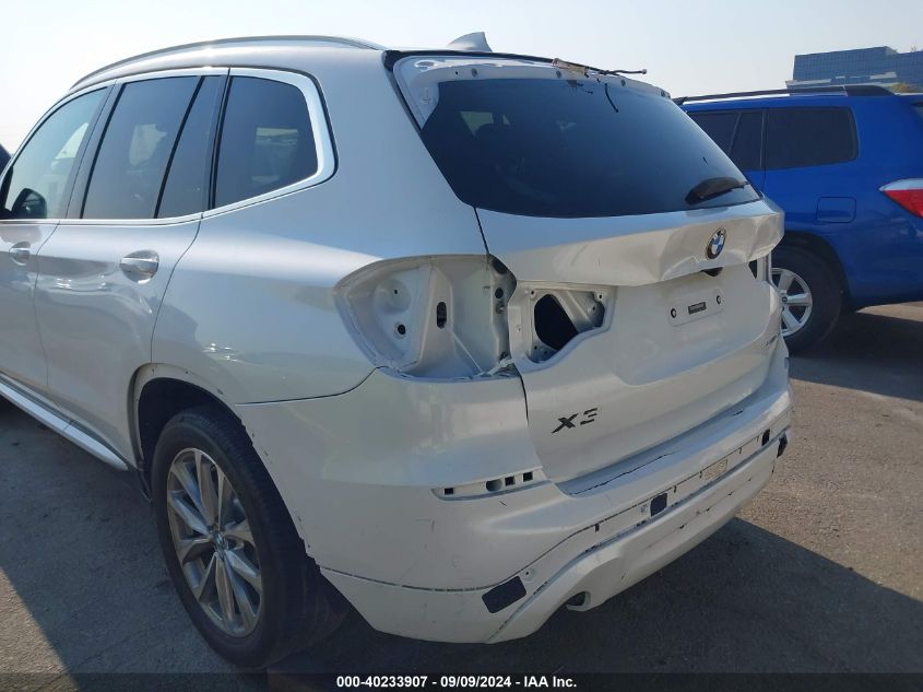 5UXTR7C52KLF23977 2019 BMW X3 Sdrive30I