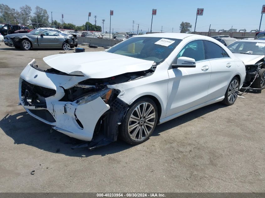 WDDSJ4EB5JN646801 2018 MERCEDES-BENZ CLA CLASS - Image 2