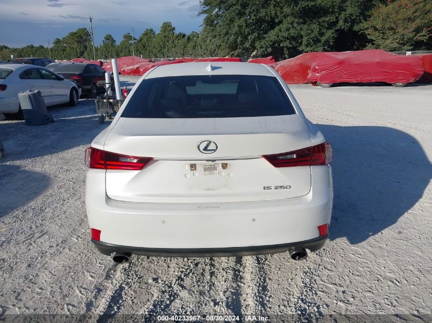 2015 Lexus Is 250 VIN: JTHBF1D29F5072091 Lot: 40233967