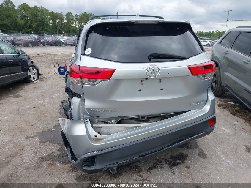 2018 TOYOTA HIGHLANDER XLE - 5TDJZRFH0JS529197