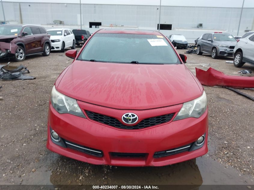 2012 Toyota Camry Se V6 VIN: 4T1BK1FK4CU517425 Lot: 40234007