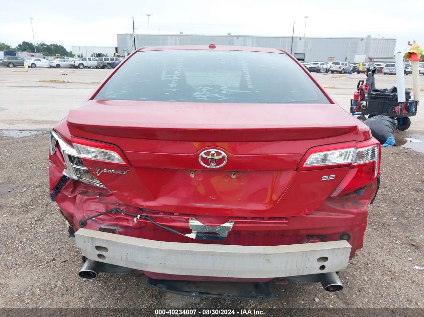 2012 Toyota Camry Se V6 VIN: 4T1BK1FK4CU517425 Lot: 40234007