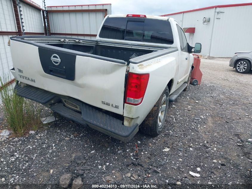 2004 Nissan Titan Le VIN: 1N6AA06A34N560425 Lot: 40234013