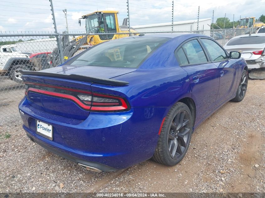 VIN 2C3CDXBG8MH675105 2021 Dodge Charger, Sxt Rwd no.4