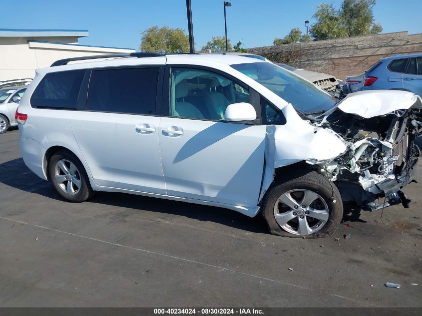 2014 Toyota Sienna Le V6 8 Passenger VIN: 5TDKK3DC6ES447302 Lot: 40234024