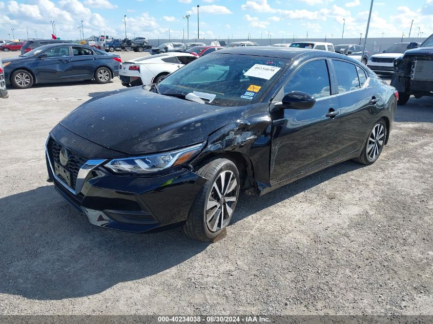 2023 Nissan Sentra Sv Xtronic Cvt VIN: 3N1AB8CV6PY235042 Lot: 40234038