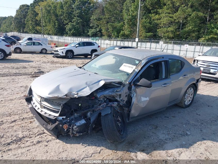 1C3CDZAB1EN170016 2014 Dodge Avenger Se