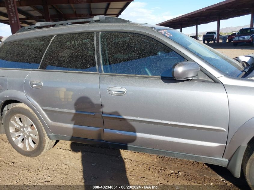 2009 Subaru Outback 2.5I Limited VIN: 4S4BP66C797340948 Lot: 40234051