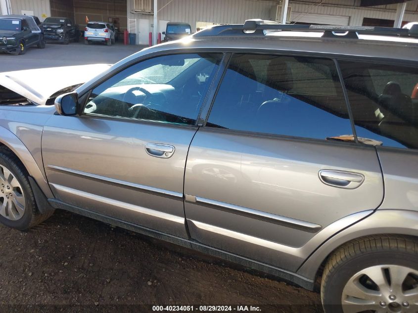 2009 Subaru Outback 2.5I Limited VIN: 4S4BP66C797340948 Lot: 40234051