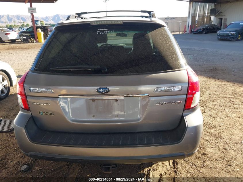 2009 Subaru Outback 2.5I Limited VIN: 4S4BP66C797340948 Lot: 40234051