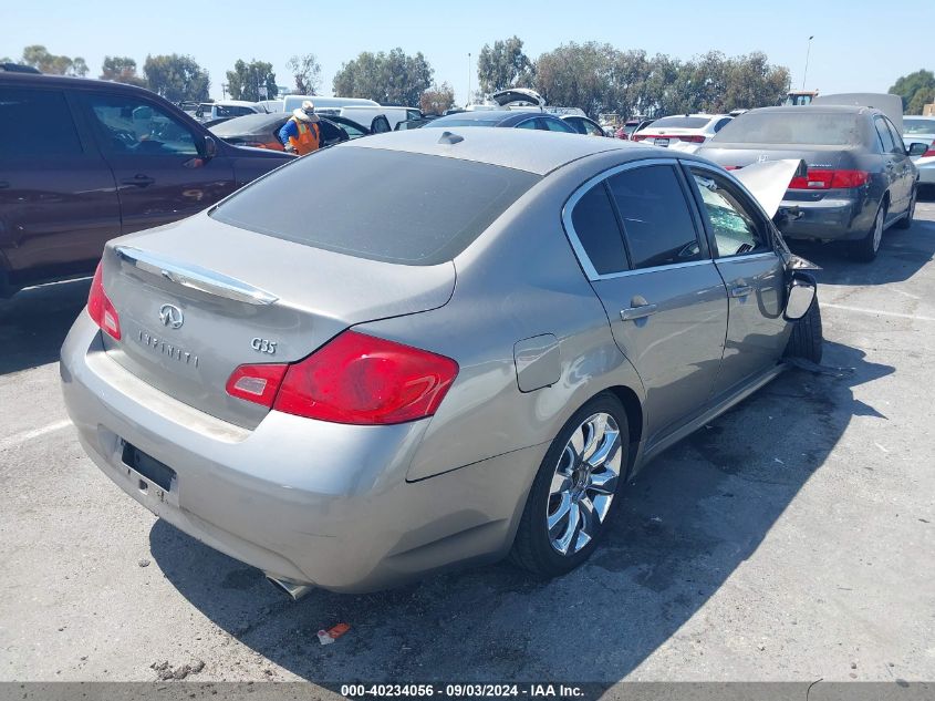 2008 Infiniti G35 Sport VIN: JNKBV61E38M224776 Lot: 40234056